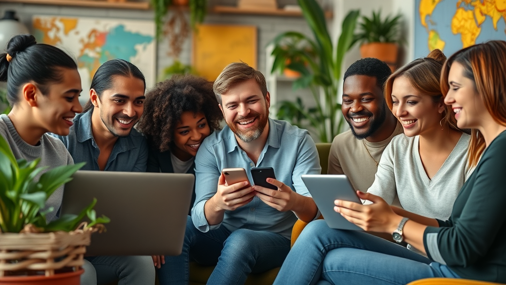 social media management für kleinstunternehmen mit impact Teamwork, kleine Unternehmen arbeiten gemeinsam an Social Media Strategien