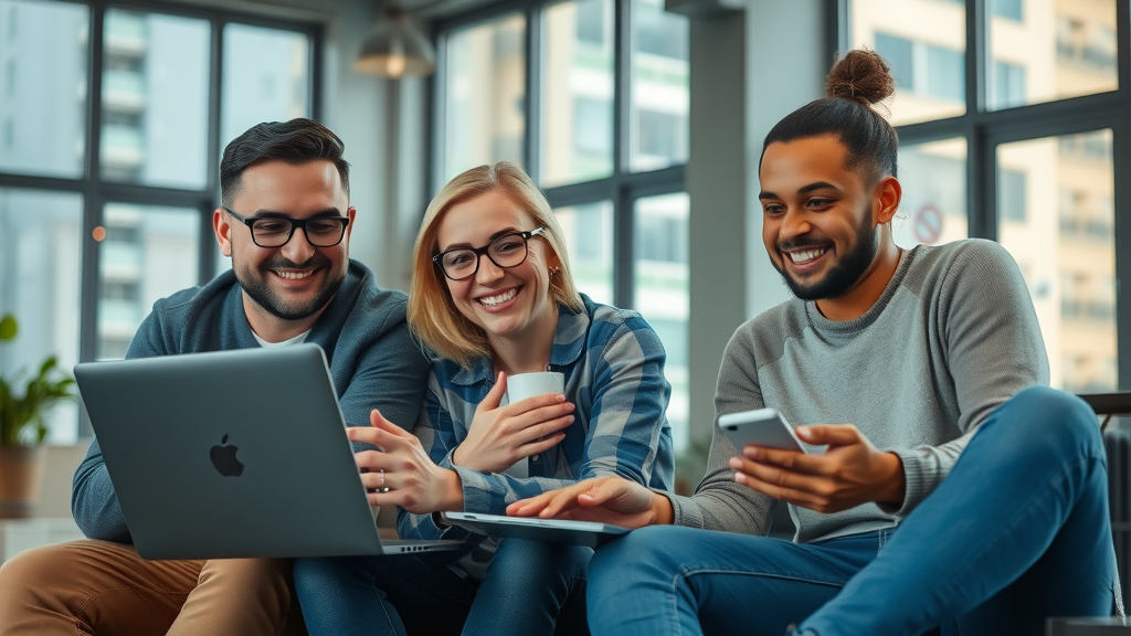 Team beantwortet Social-Media-Kommentare: Community-Management für Markenbekanntheit kleine Unternehmen
