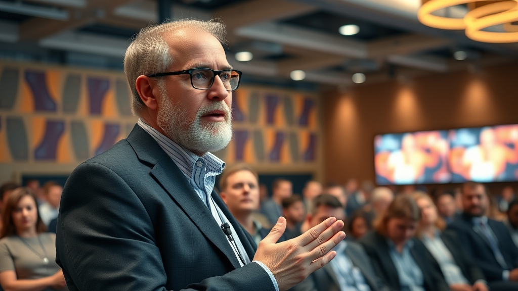 content strategy - industry expert speaking at a thought leadership conference