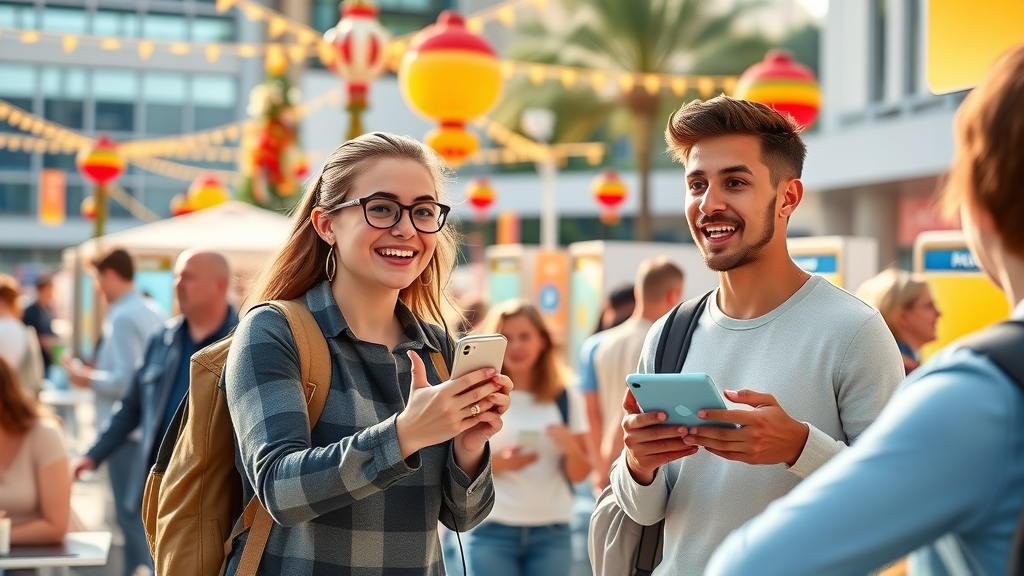 engagement-strategien für wirkungsvolle marken Live-Event, Kunden in Gamification-Challenge, Interaktionen