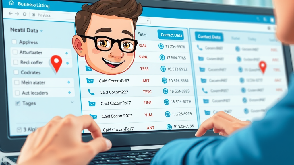business profile listing local seo konsistente Kontaktdaten und NAP