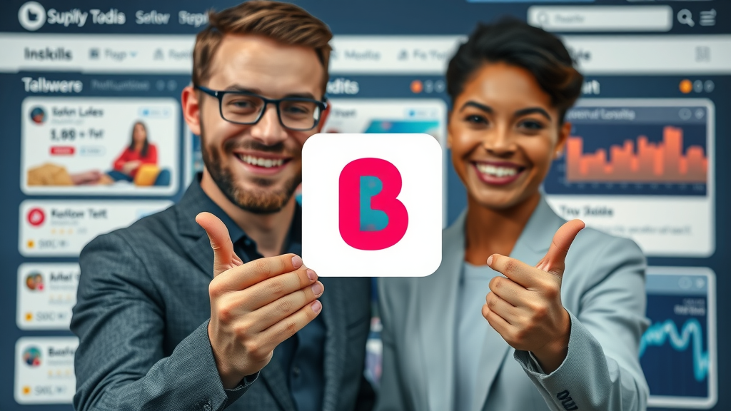 inhaltsoptimierung für markenwirkung: Prägnante Markenlogos in verschiedenen Content-Formaten auf einem modernen Social-Media-Dashboard etabliert.