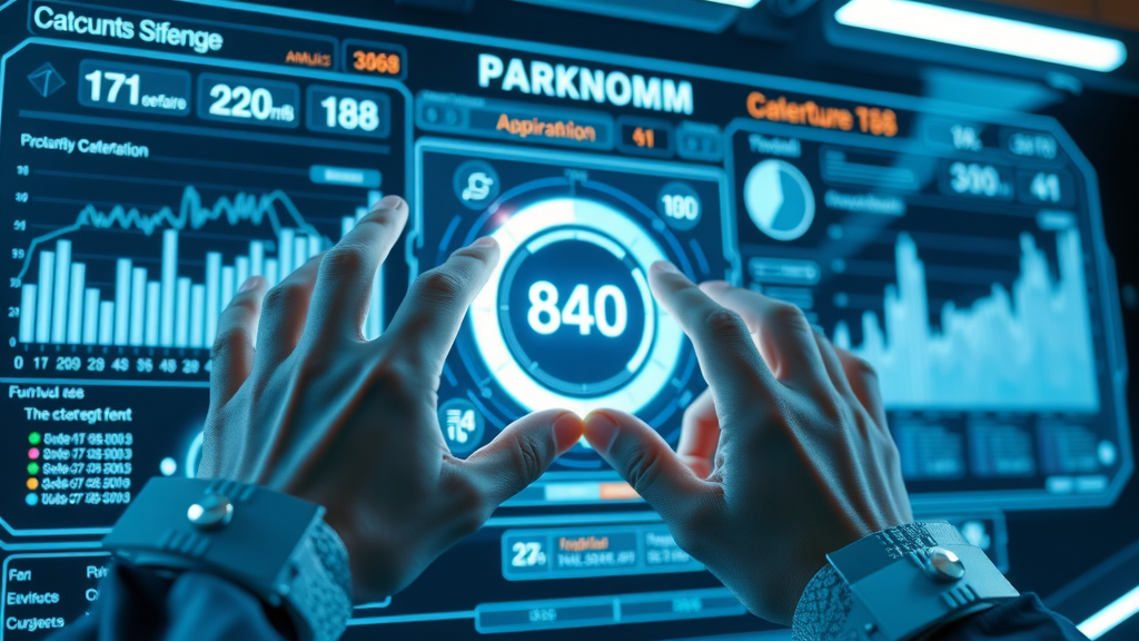 hands interacting with modern branding tools and dashboards, branding tools for digital branding