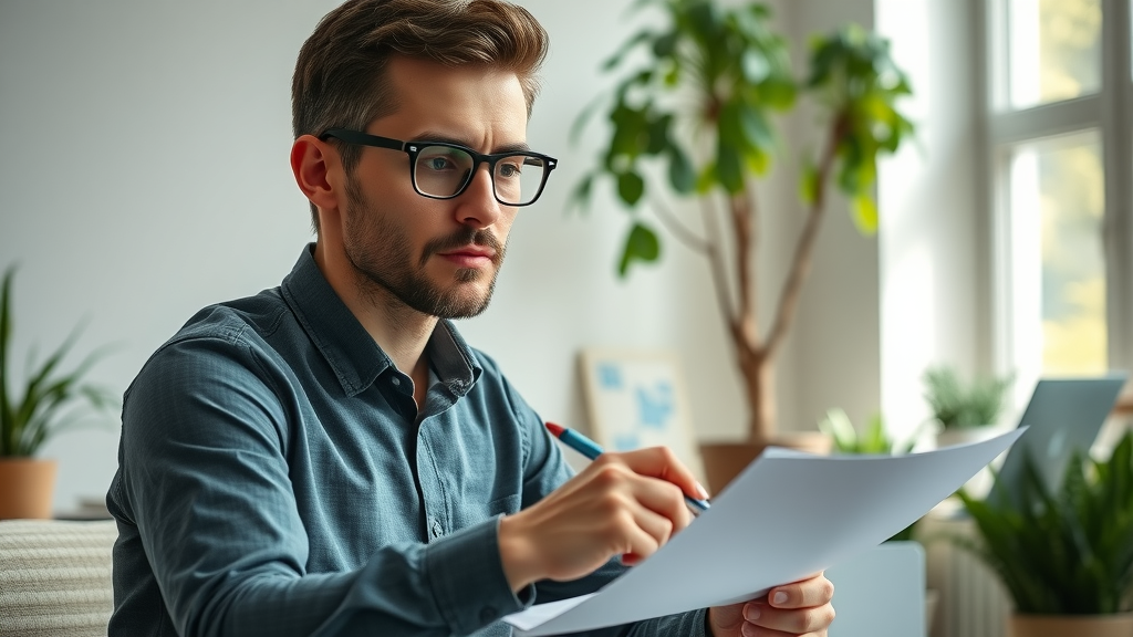 Modern digital marketer creating sustainable content marketing plan