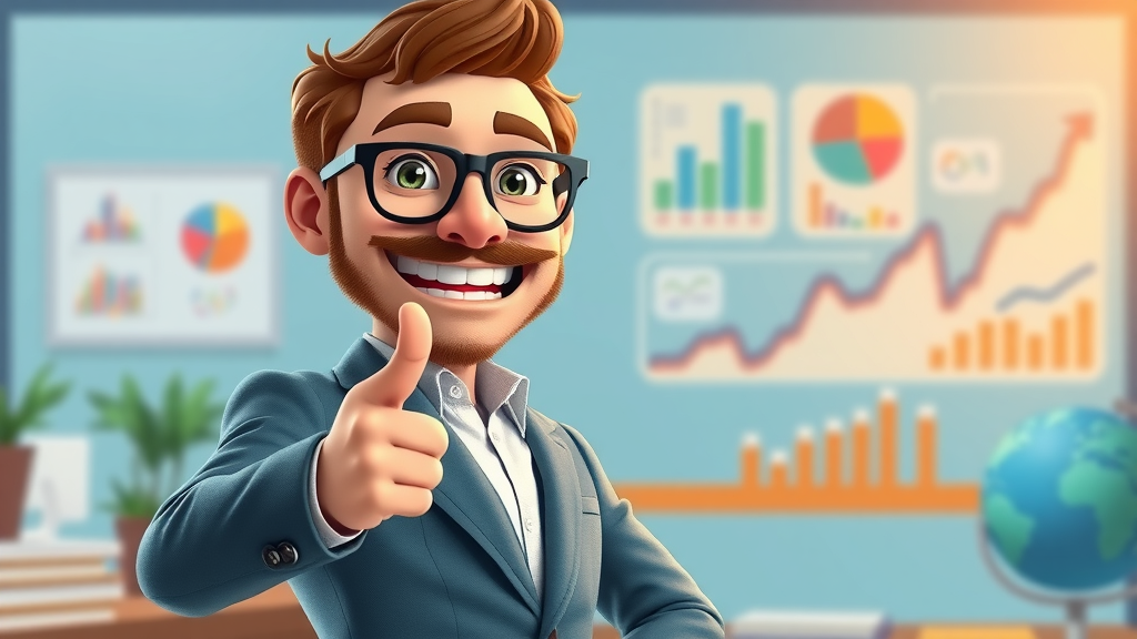 Purpose Driven Marketing Content-Planung für zweckorientierte Marken, Marketer zeigt auf Purpose-Icons und Grafiken