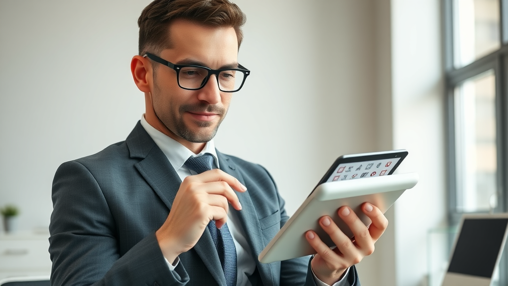 engagement-strategien für wirkungsvolle marken Unternehmens-Checkliste Engagementstrategie auf Tablet