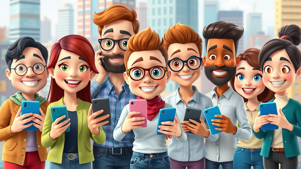 Social Media Personas Zielgruppen, verschiedene Altersgruppen und Demografien, Social Media Strategie